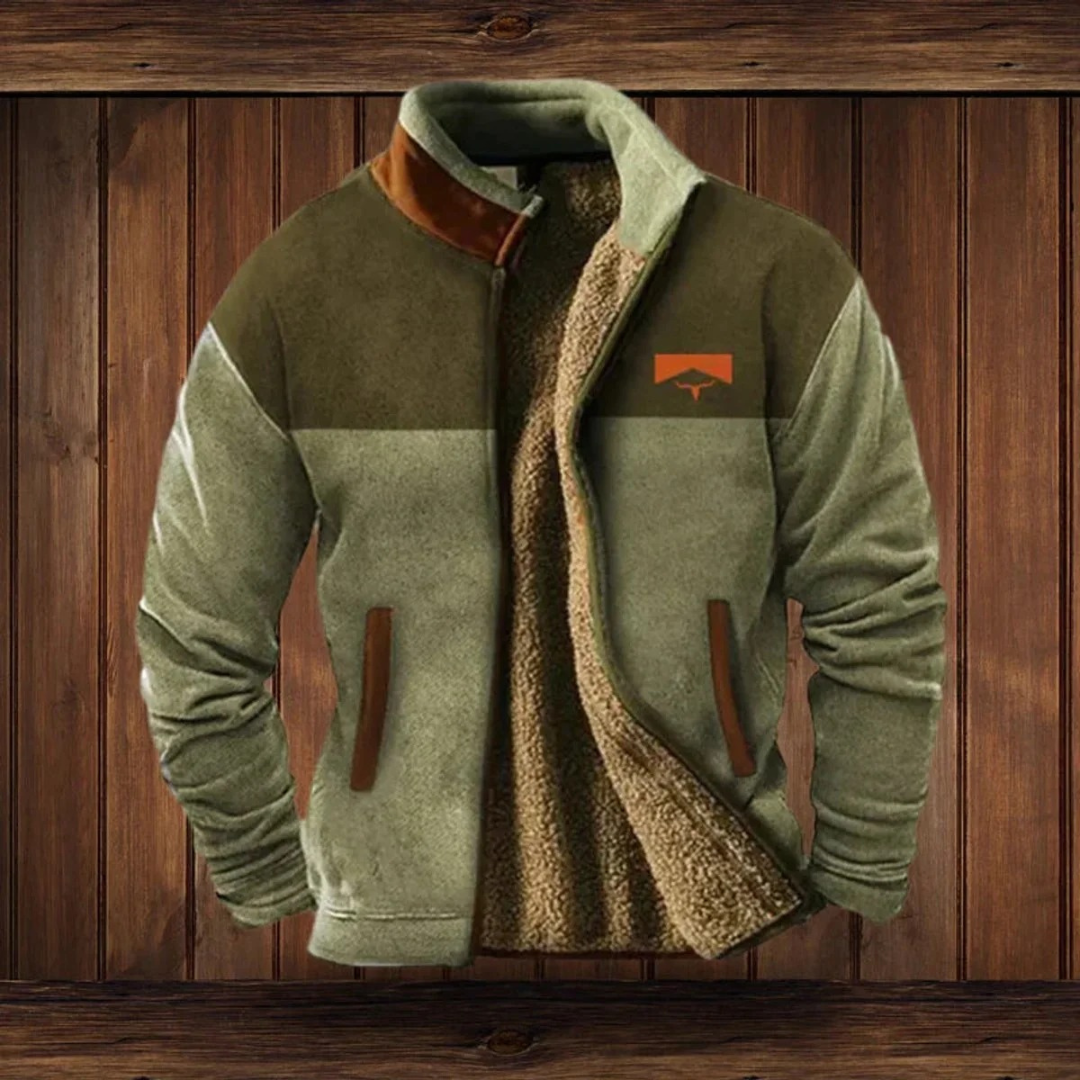 Stefan | Herren Warme Winterjacke mit Fleece