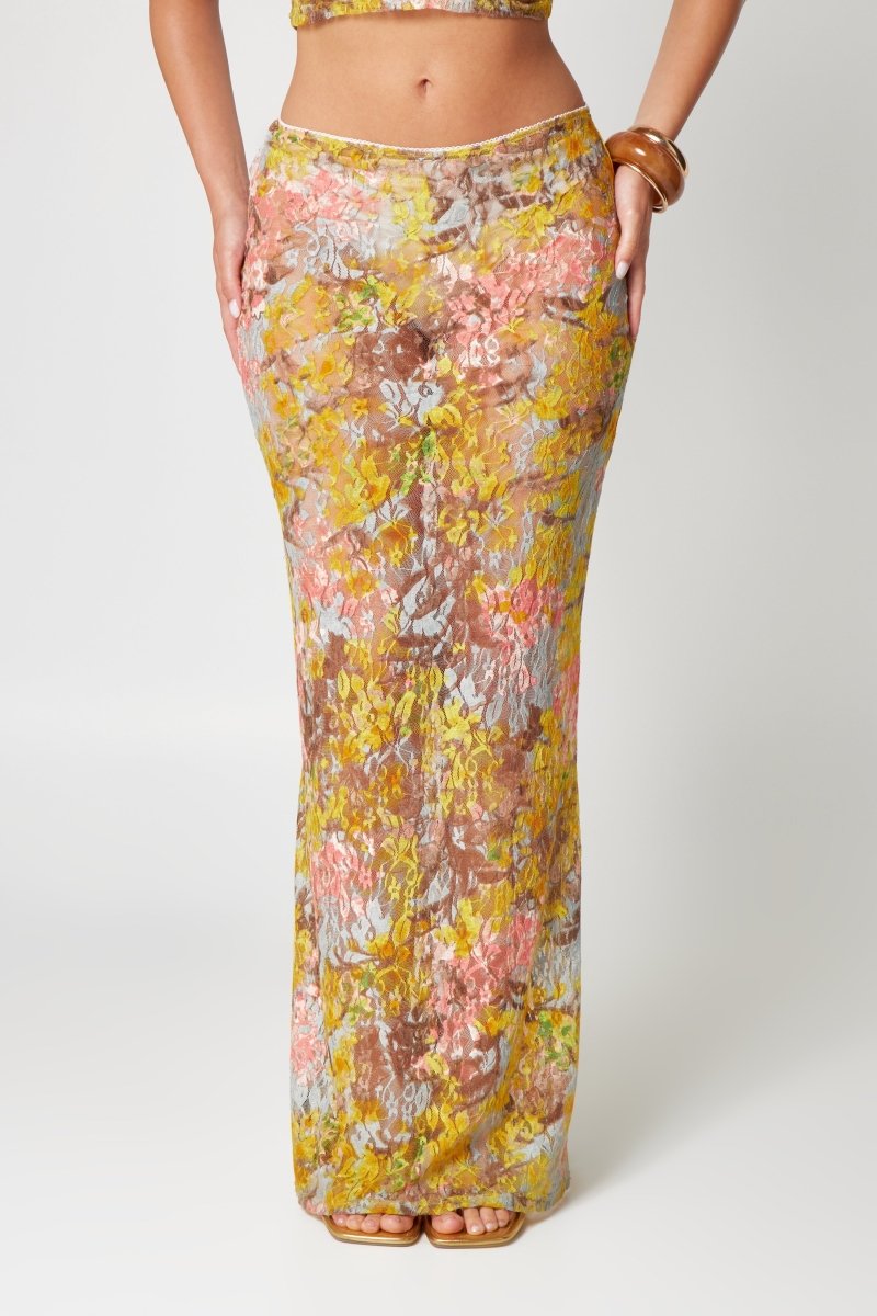 Zweiteiler Set Top Rock Floral